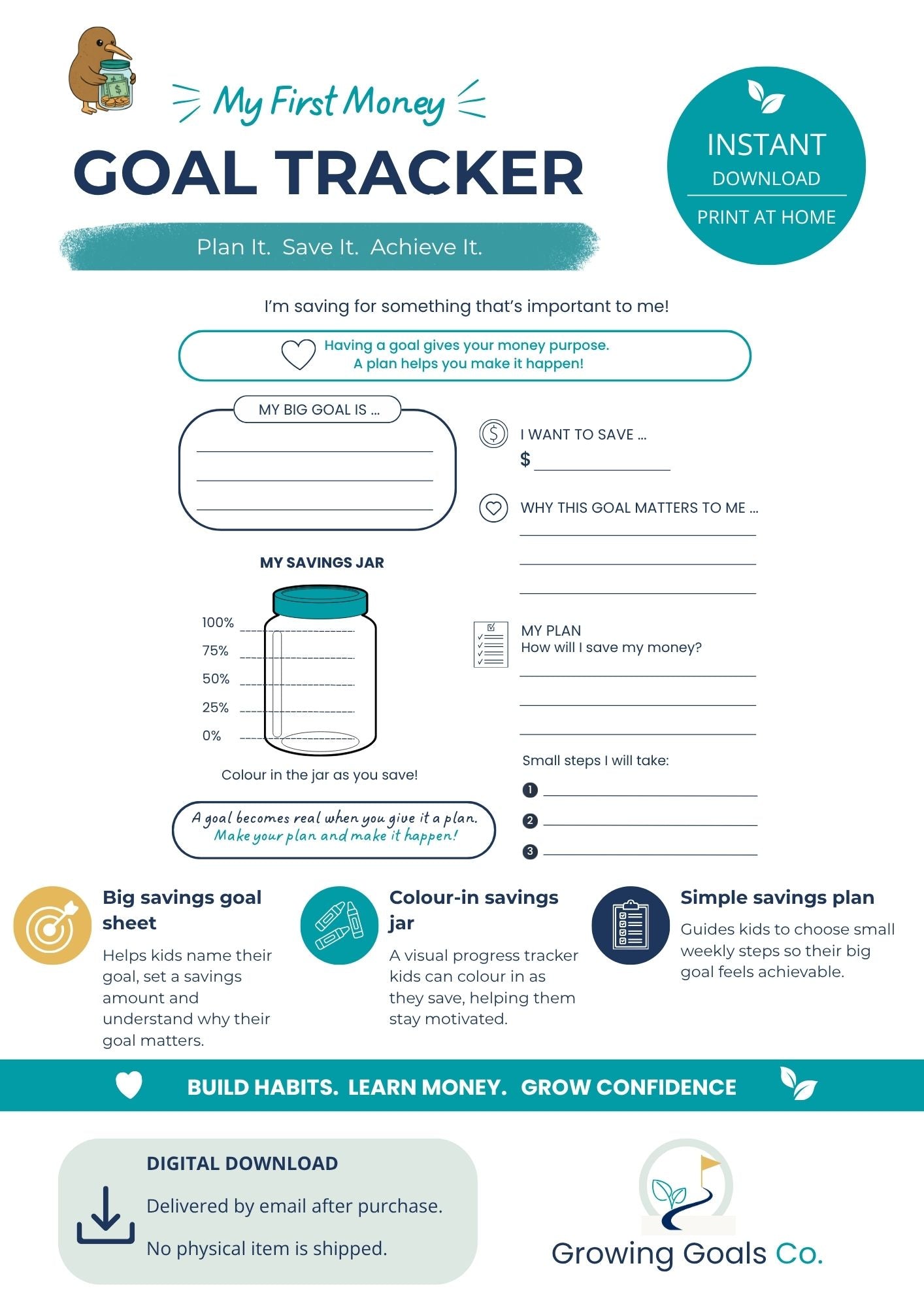 Goal Tracker Printable