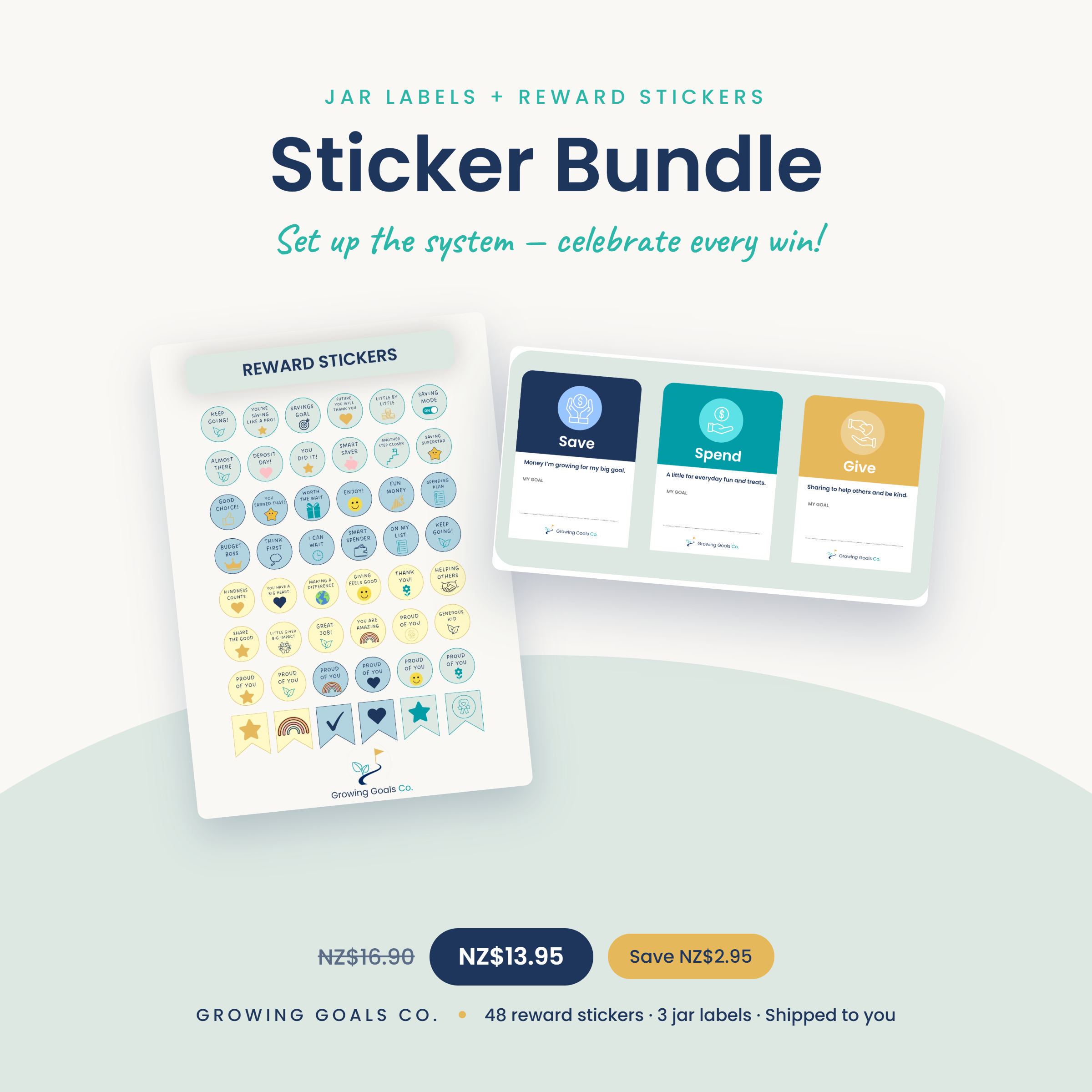 Sticker Bundle - Jar Labels & Reward Stickers